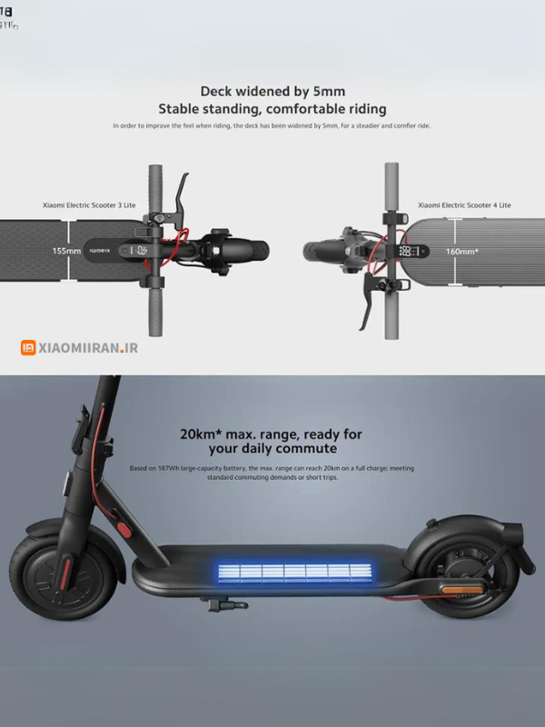 xiaomi scooter 4 lite اسکوتر شیائومی